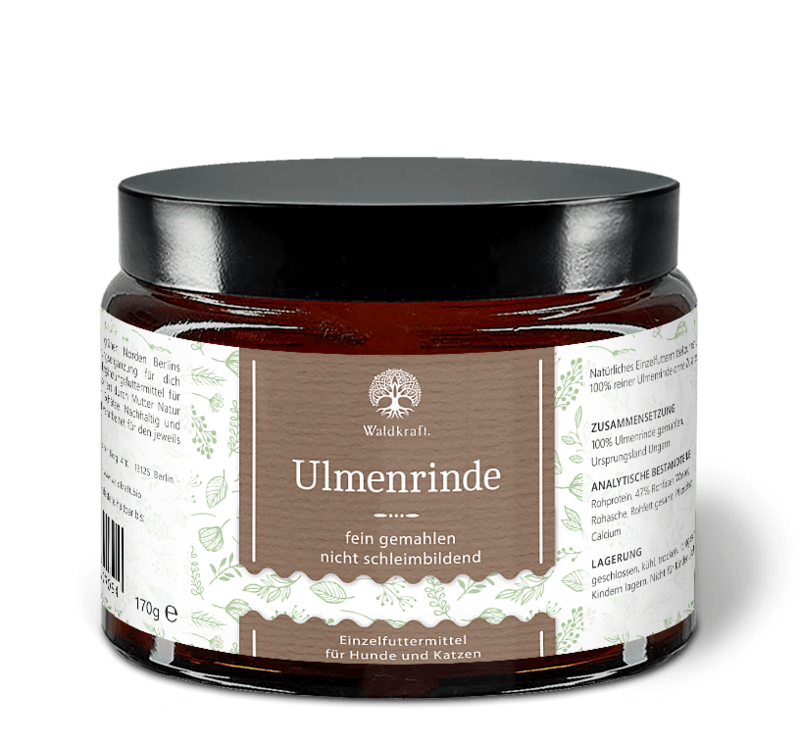 Waldkraft Ulmenrinde - fein gemahlen 170g Waldkraft Ulmenrinde - fein gemahlen 170g