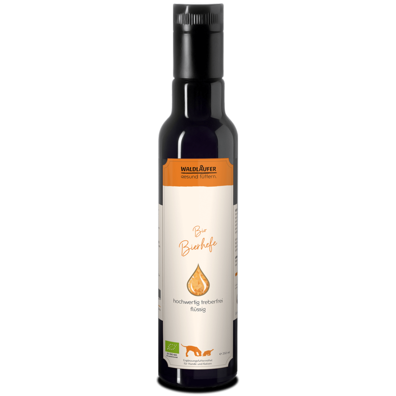 Waldkraft Waldläufer Bio-Flüssige Bierhefe - hochwertig treberfrei - 250ml Waldkraft Waldläufer Bio-Flüssige Bierhefe - hochwertig treberfrei - 250ml