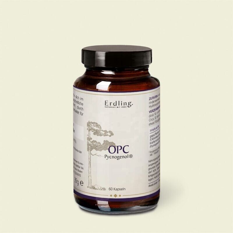 Waldkraft Erdling OPC Pycnogenol® - 60 Kapseln Waldkraft Erdling OPC Pycnogenol® - 60 Kapseln