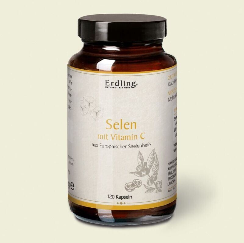 Waldkraft Erdling Selen mit Vitamin C - 120 Kapseln Waldkraft Erdling Selen mit Vitamin C - 120 Kapseln