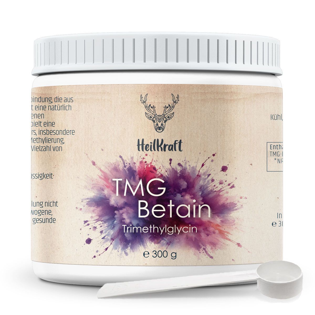 Heilkraft TMG Betain - Trimethylglycin 300g