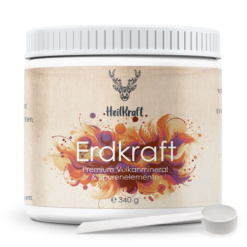 Heilkraft Erdkraft - Premium Vulkanmineral & Spurenelemente 340g