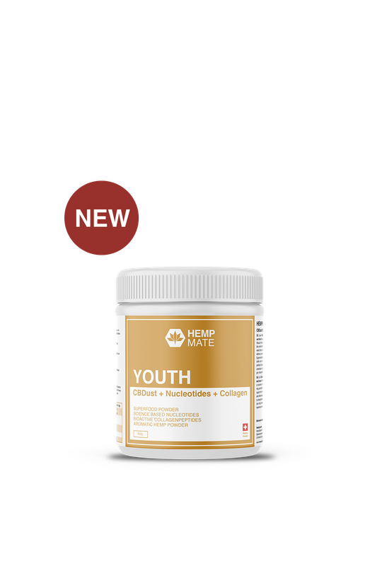 HEMPMATE CBDust Youth Nukleotide, Kollagen HEMPMATE CBDust Youth Nukleotide, Kollagen