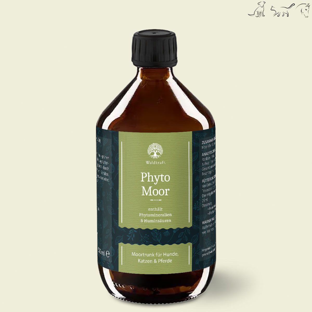 Waldkraft Phyto Moor – Biologisch aktives Vitalstofftonikum 250ml