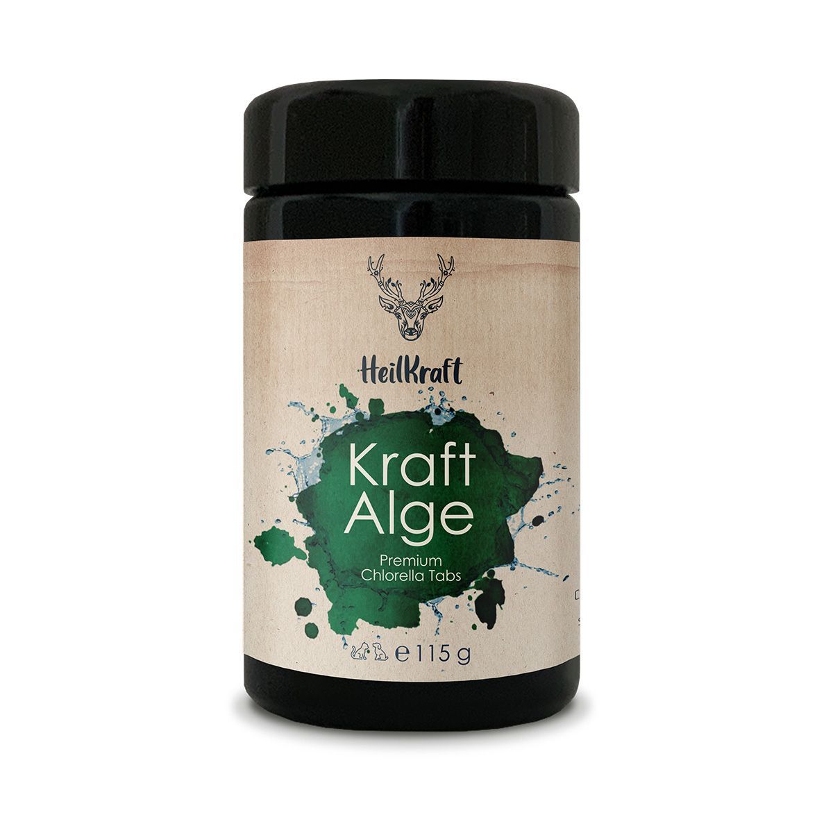 Heilkraft Kraftalge Chlorella - Premium Tabs 115g
