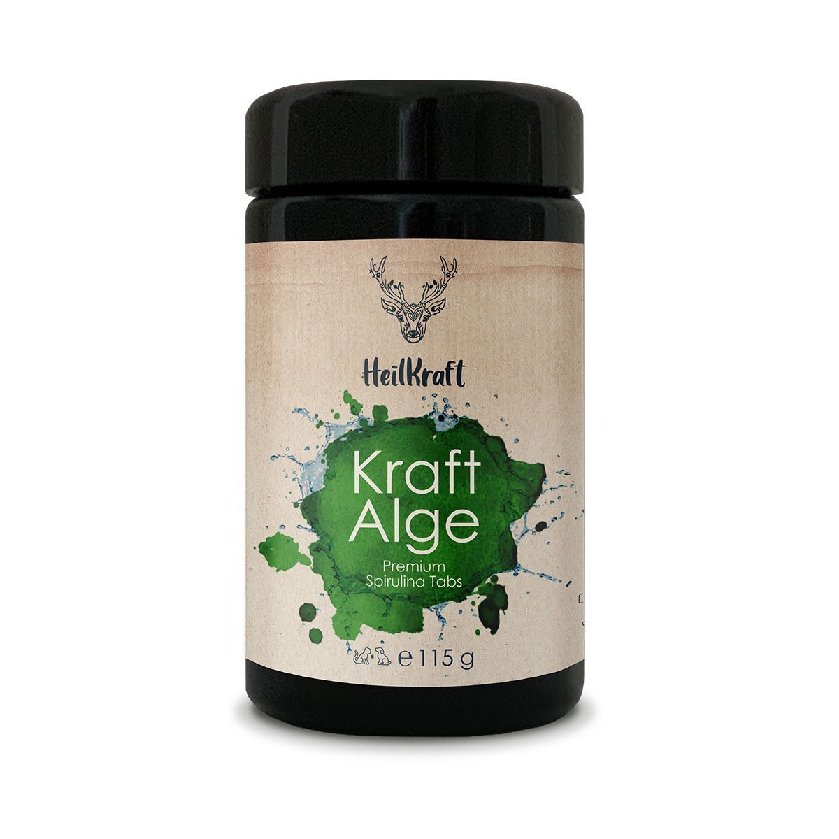 Heilkraft Kraftalge Spirulina - Premium Tabs 115g