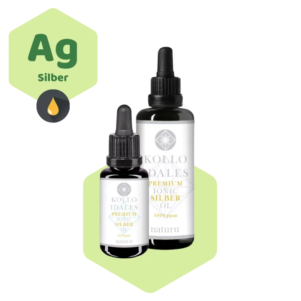Naturu Kolloid Serum Silber Öl 20ml