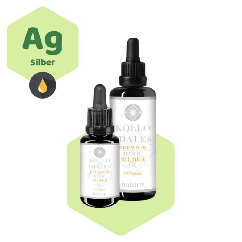 Naturu Kolloid Serum Silber Öl 20ml Naturu Kolloid Serum Silber Öl 20ml