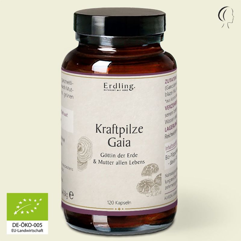 Waldkraft Erdling Kraftpilze Leben Gaia – Vitalpilz Synergetikum - 120 Kapseln Waldkraft Erdling Kraftpilze Leben Gaia – Vitalpilz Synergetikum - 120 Kapseln