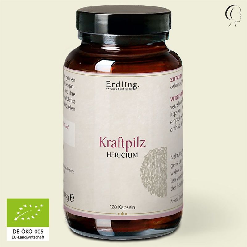Waldkraft Erdling Kraftpilz Hericium – 120 Kapseln Waldkraft Erdling Kraftpilz Hericium – 120 Kapseln