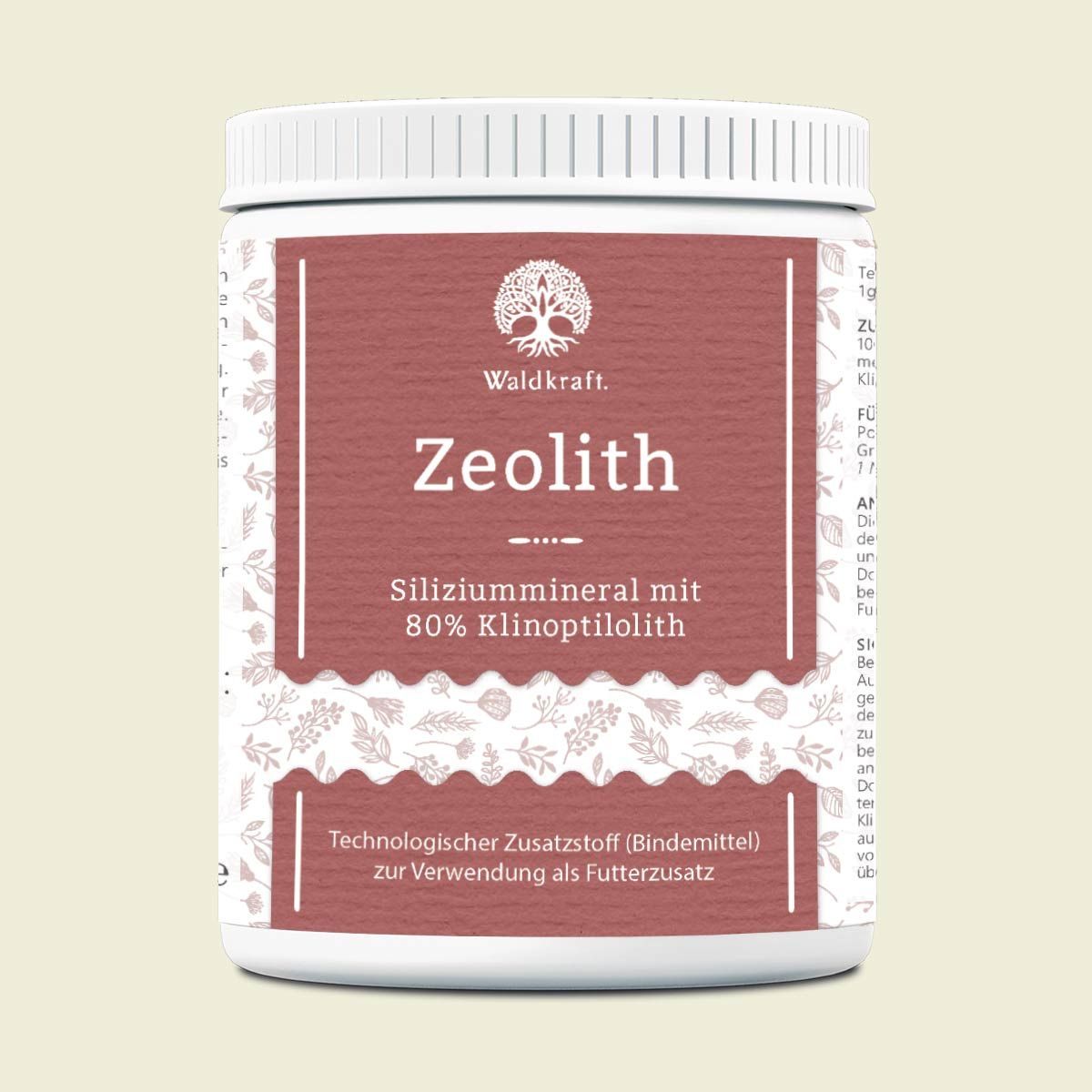 Waldkraft Zeolith für Pferde – Naturmineral mit 80% Klinoptilolith – 800g