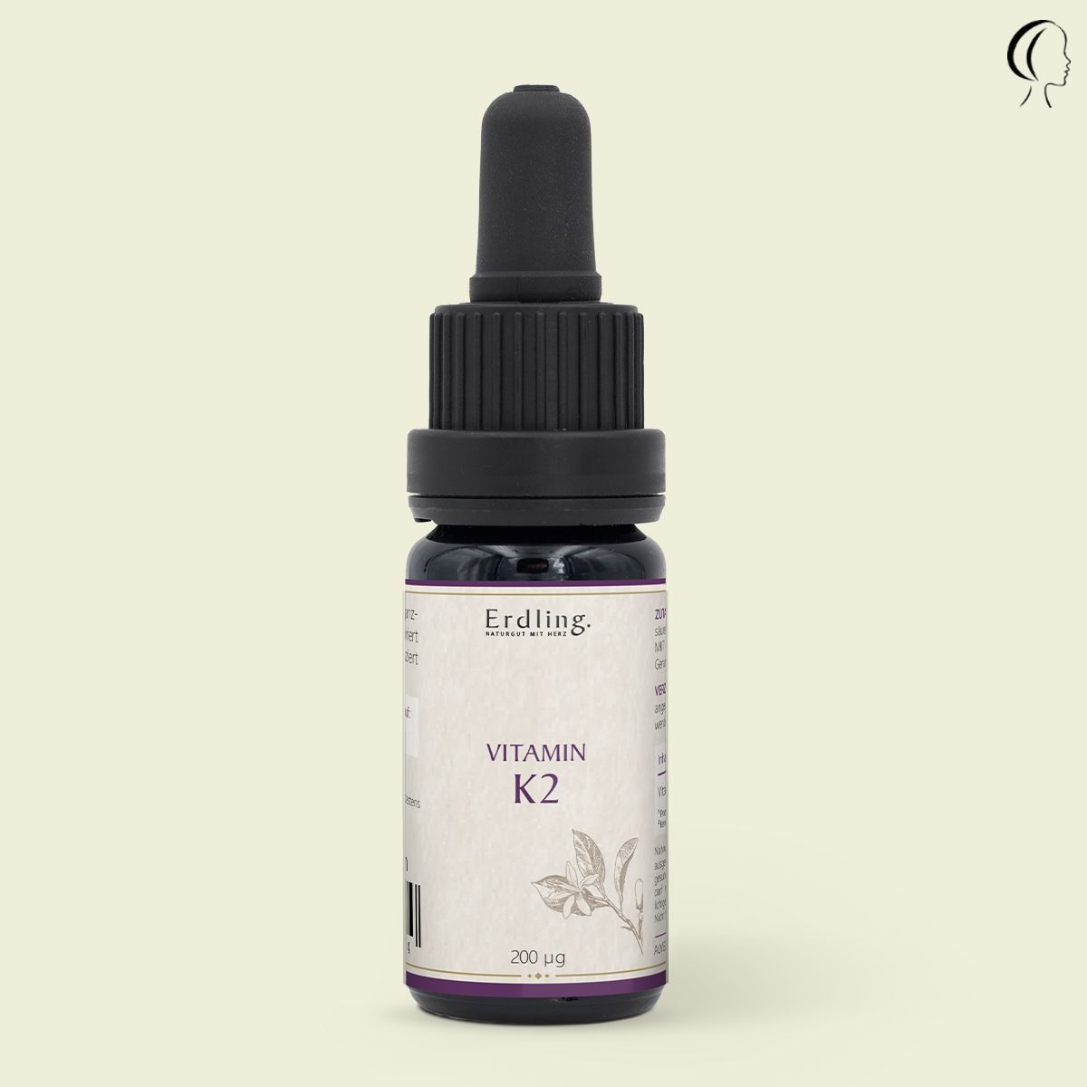 Waldkraft Erdling Vitamin K2 200 mcg - weltweit höchste Reinheit 30ml