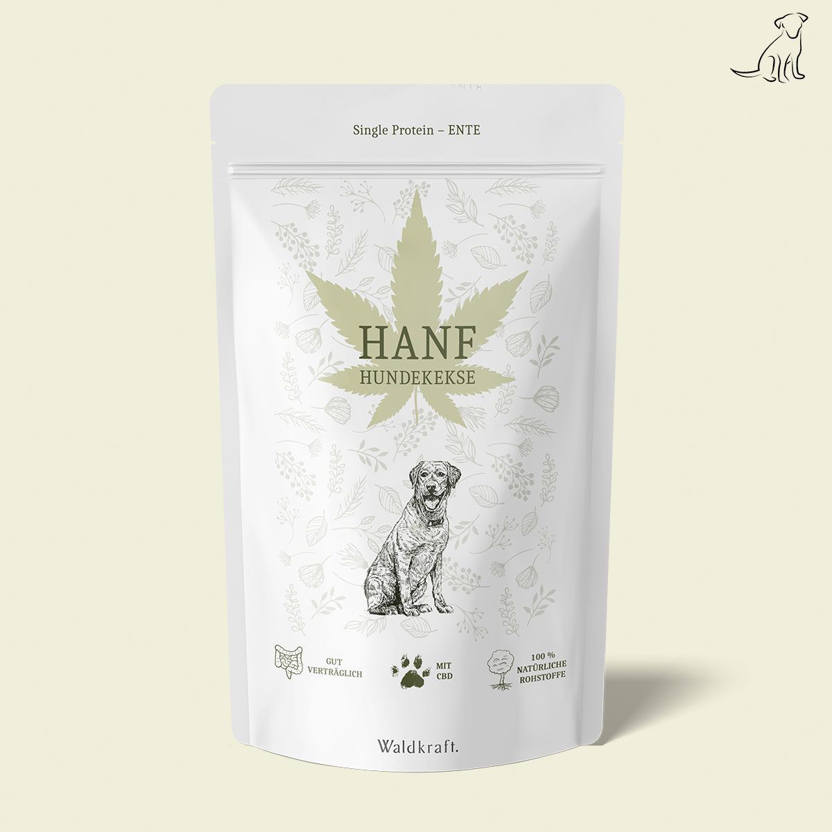 Waldkraft Hanf-Hundekekse 390g