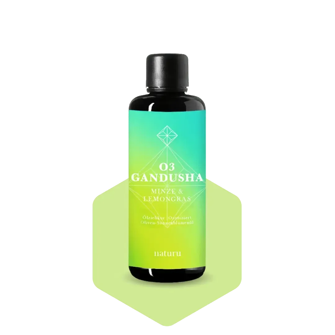 Naturu O3 Gandusha Ölziehen Minze Lemongrass 100ml