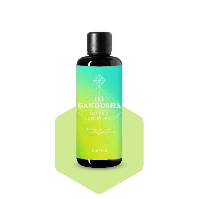 Naturu O3 Gandusha Ölziehen Minze Lemongrass 100ml