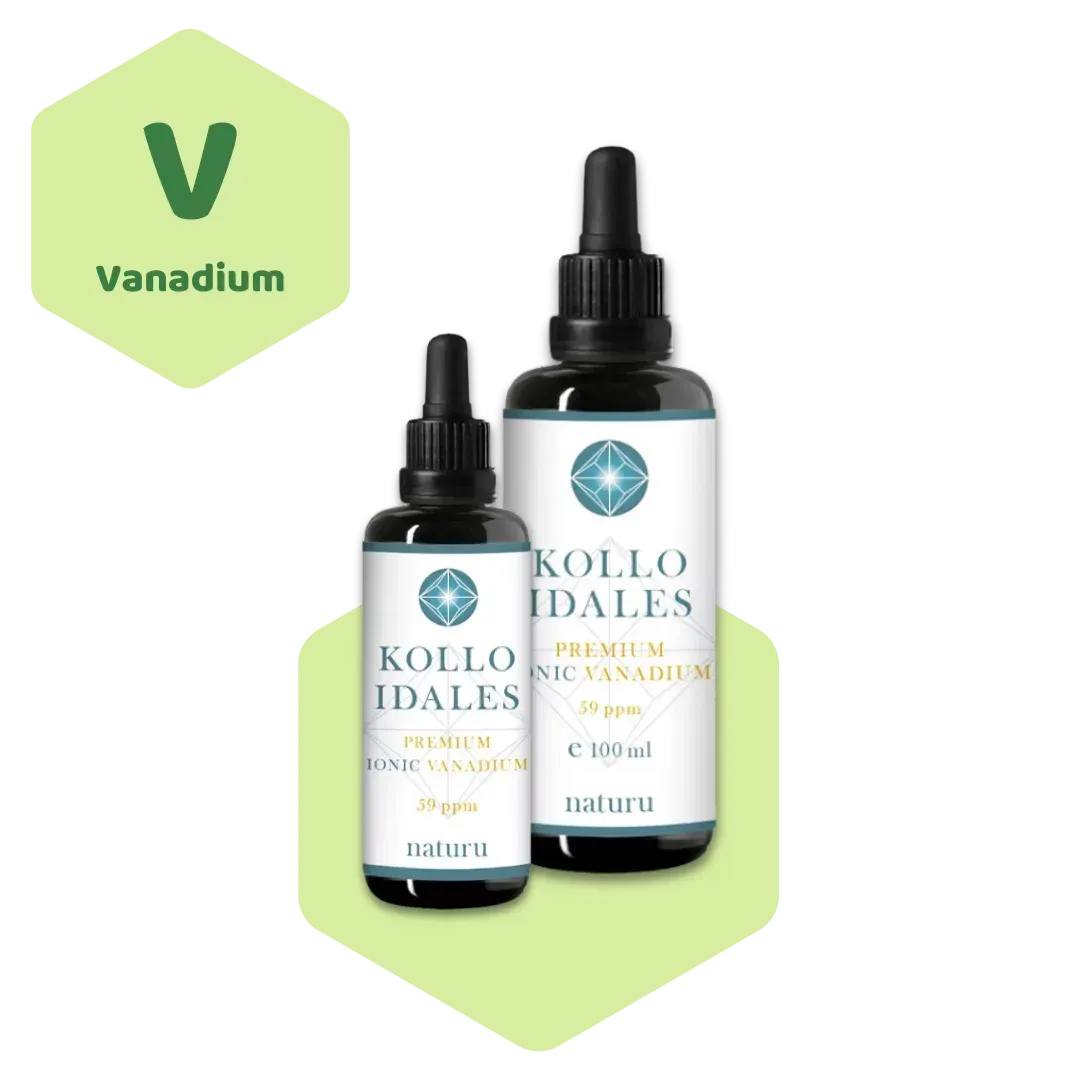 Naturu Kolloidales Vanadium Protonenresonanz 100ml