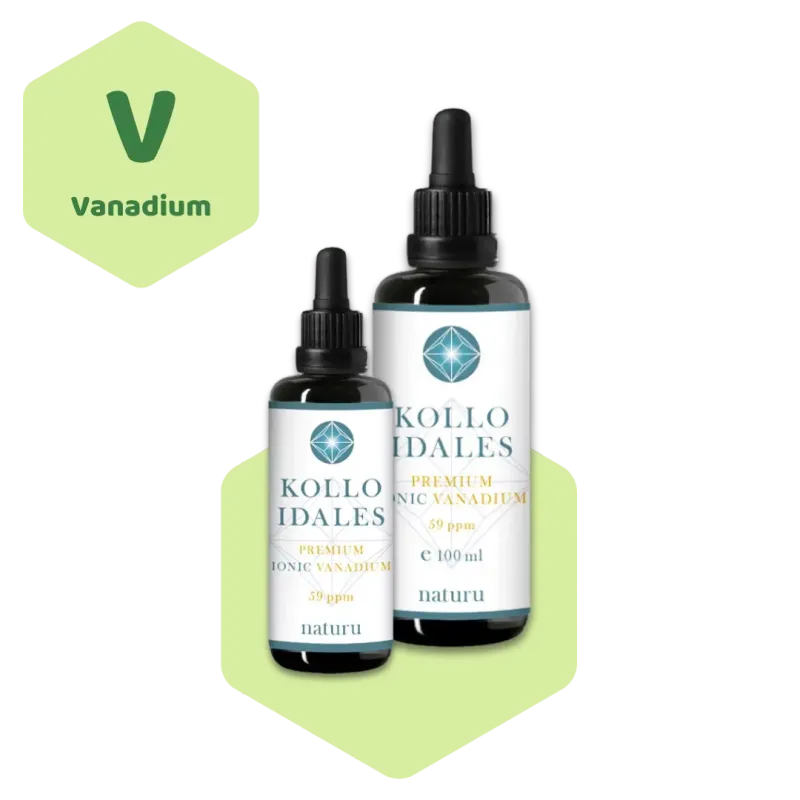 Naturu Kolloidales Vanadium Protonenresonanz 50ml Naturu Kolloidales Vanadium Protonenresonanz 50ml