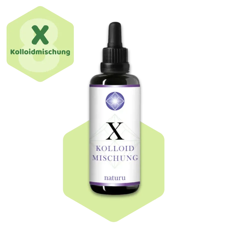 Naturu X Kolloidmischung hochpotent aus 8 Kolloiden 100ml Naturu X Kolloidmischung hochpotent aus 8 Kolloiden 100ml