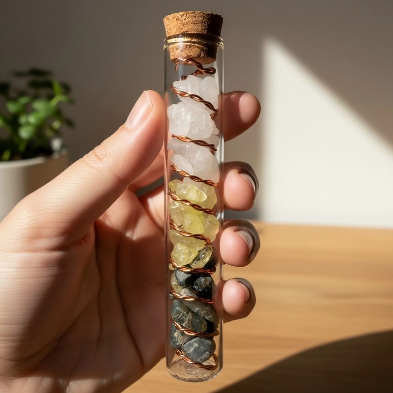 Seelenglanz Energiestab "Energie und Lebensfreude" Doppelspirale