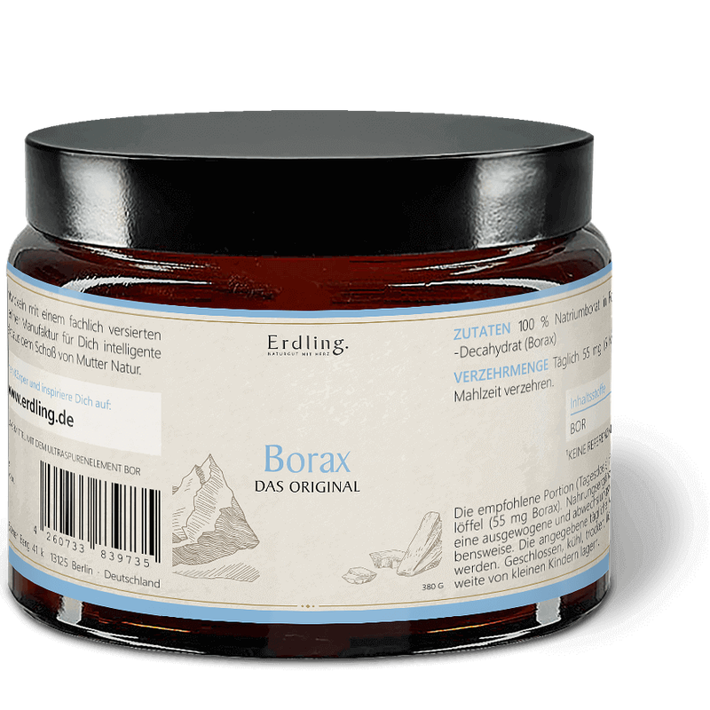 Waldkraft Borax 99,9% Reinheit (Natriumtetraborat)  380g