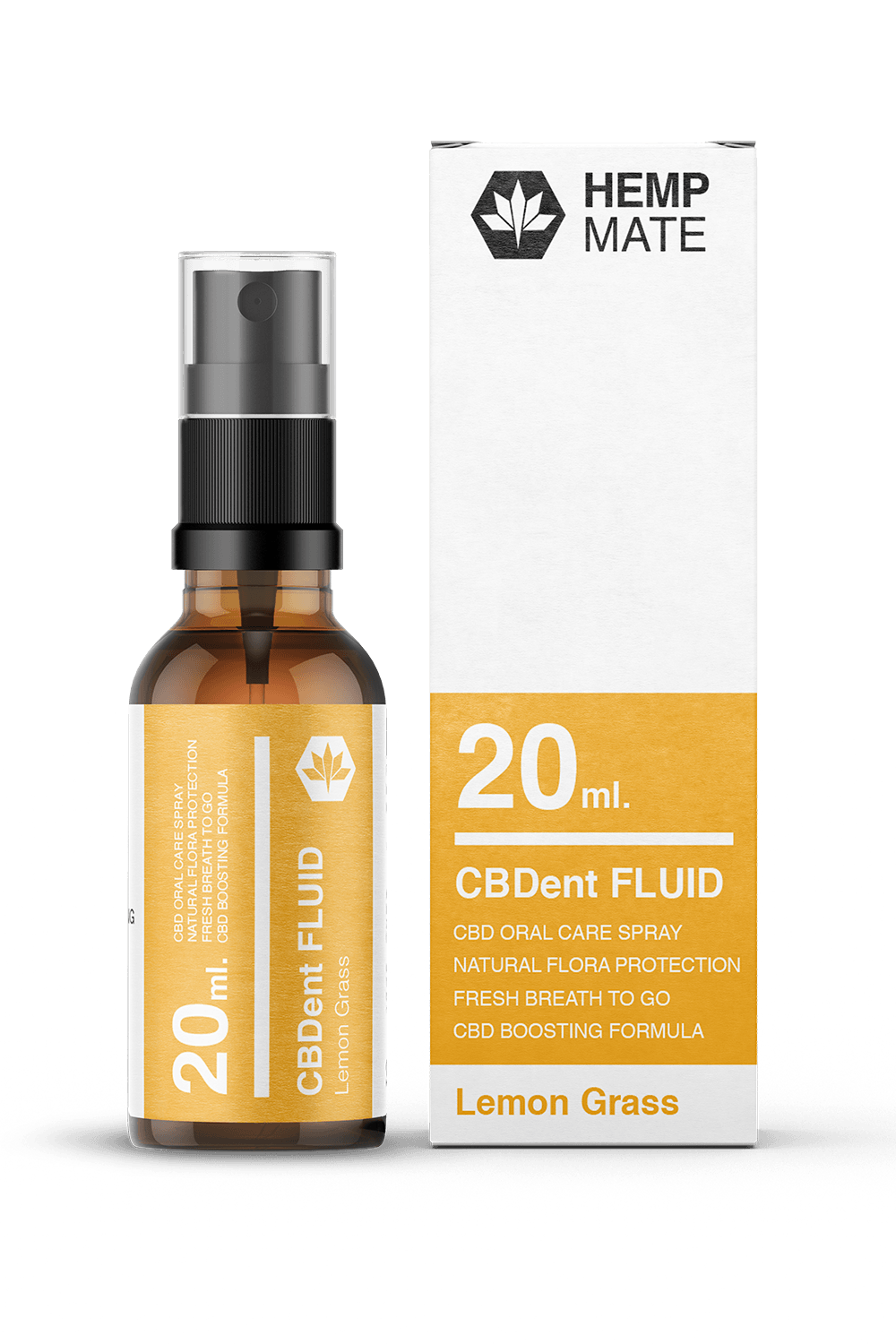 Hempmate CBDent Fluid Lemon Grass 20ml Hempmate CBDent Fluid Lemon Grass 20ml