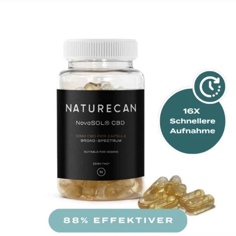Naturecan Mizellare CBD Kapseln 30 Stück Naturecan Mizellare CBD Kapseln 30 Stück