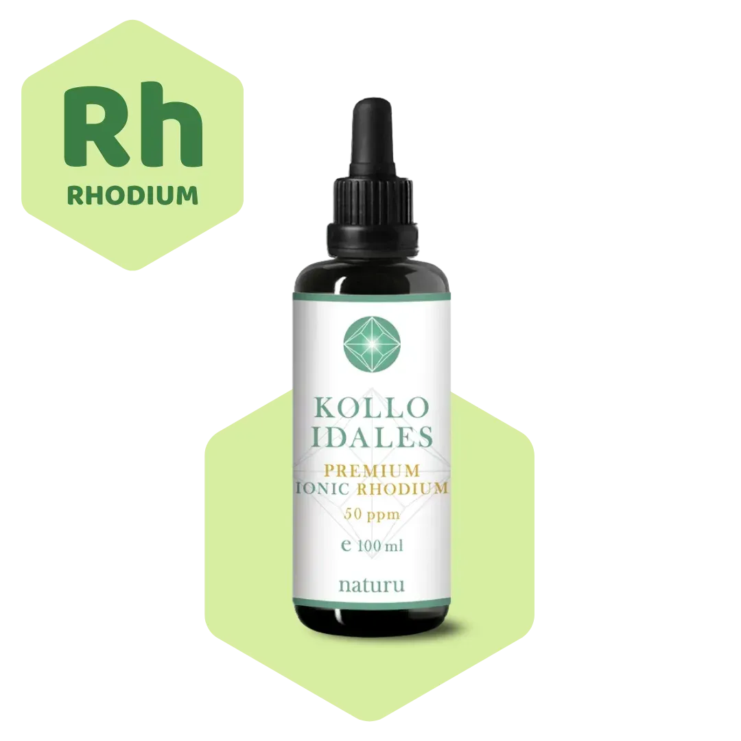 Naturu Kolloidales Rhodium Protonenresonanz 100ml Naturu Kolloidales Rhodium Protonenresonanz 100ml