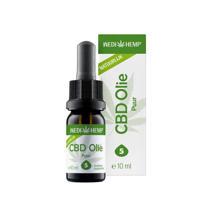 Wedihemp CBD-Öl Puur 5% 10ml