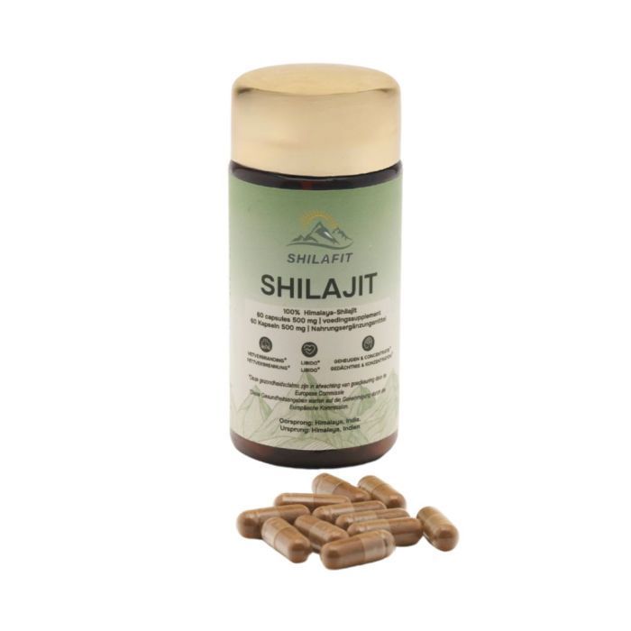 Shilafit Shilajit Kapseln je500mg 60 Stück