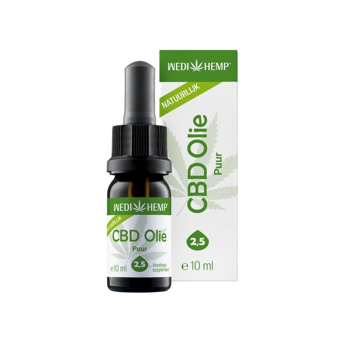 Wedihemp CBD-Öl Puur 2,5% 10ml ehemals Medihemp Wedihemp CBD-Öl Puur 2,5% 10ml ehemals Medihemp