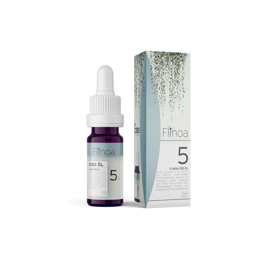 Herosan Flinoa 5 Vollspektrum CBD-Öl 5% 10ml Belebend durch den Tag Herosan Flinoa 5 Vollspektrum CBD-Öl 5% 10ml Belebend durch den Tag