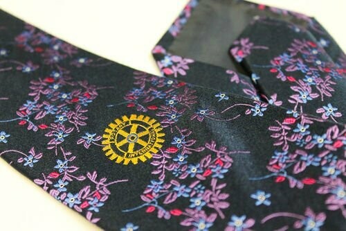 Floral Tie - Silk