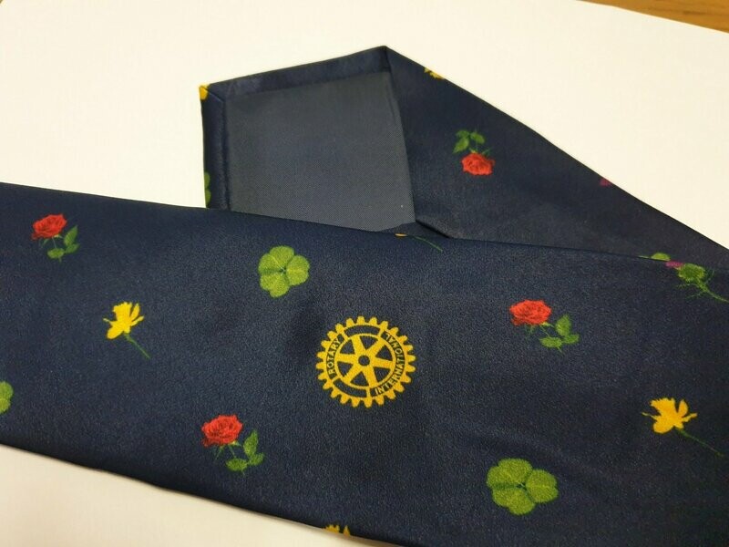 NEW - Silk Flower Tie