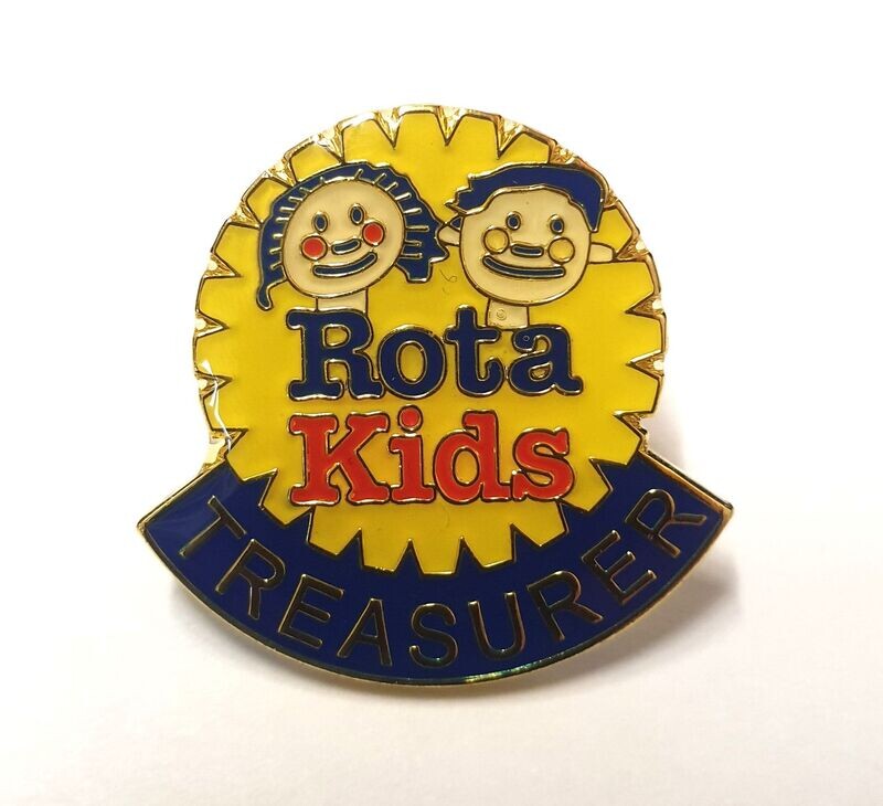 RotaKids Treasurer Lapel