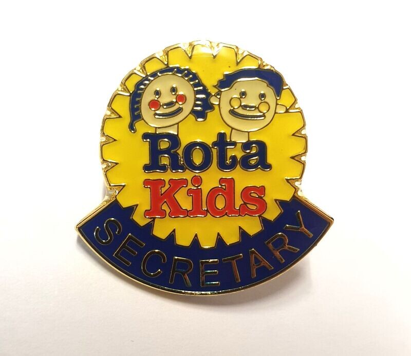 RotaKids Secretary Lapel