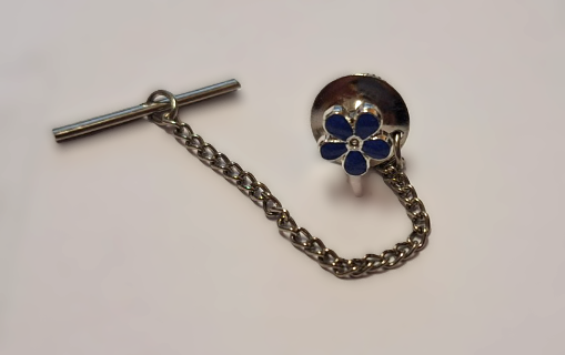 Masonic Forget-Me-Not Lapel with Tie Tack fitting - SALE