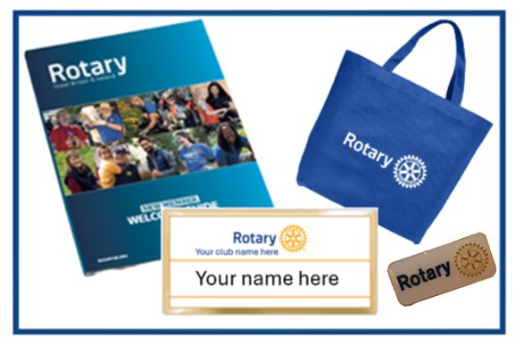 5 - Medium Pack - New Member Pack with Name badge