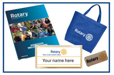 5 - Medium Pack - New Member Pack with Name badge