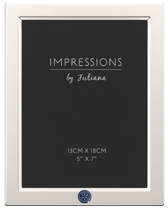 Picture frame with Rotary emblem