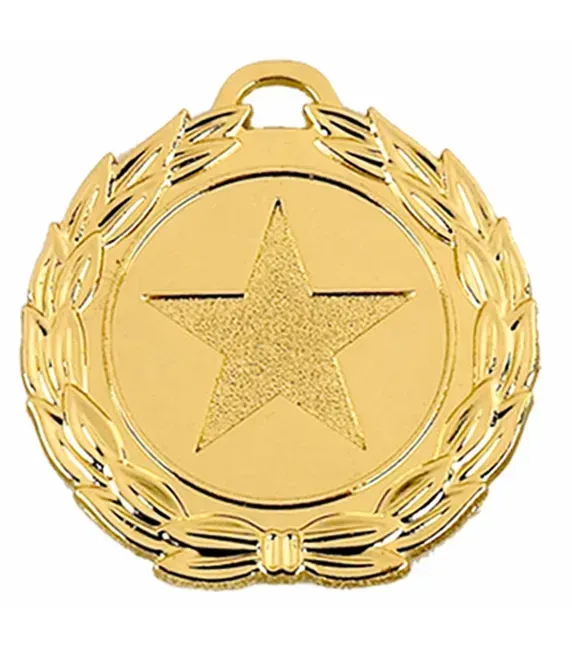 Mega Star Laurel Medal 40mm (1 1/2")
