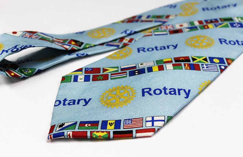 Flag Tie- Silk