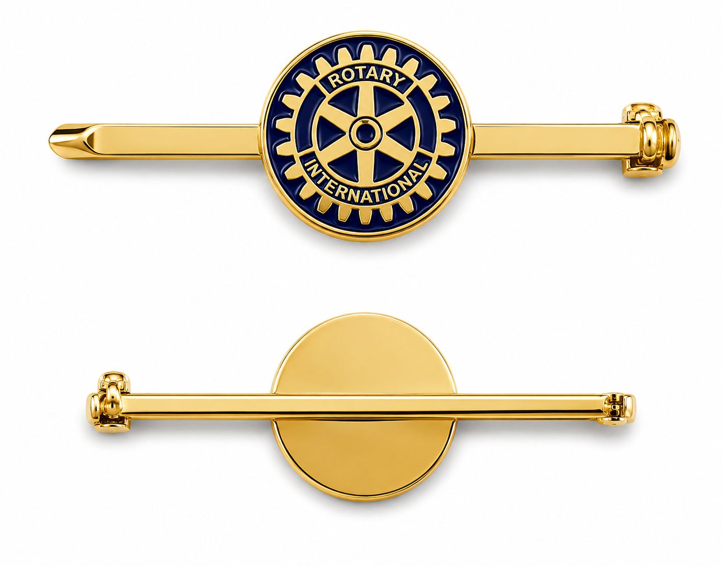 13mm Lapel Badge - brooch fittings