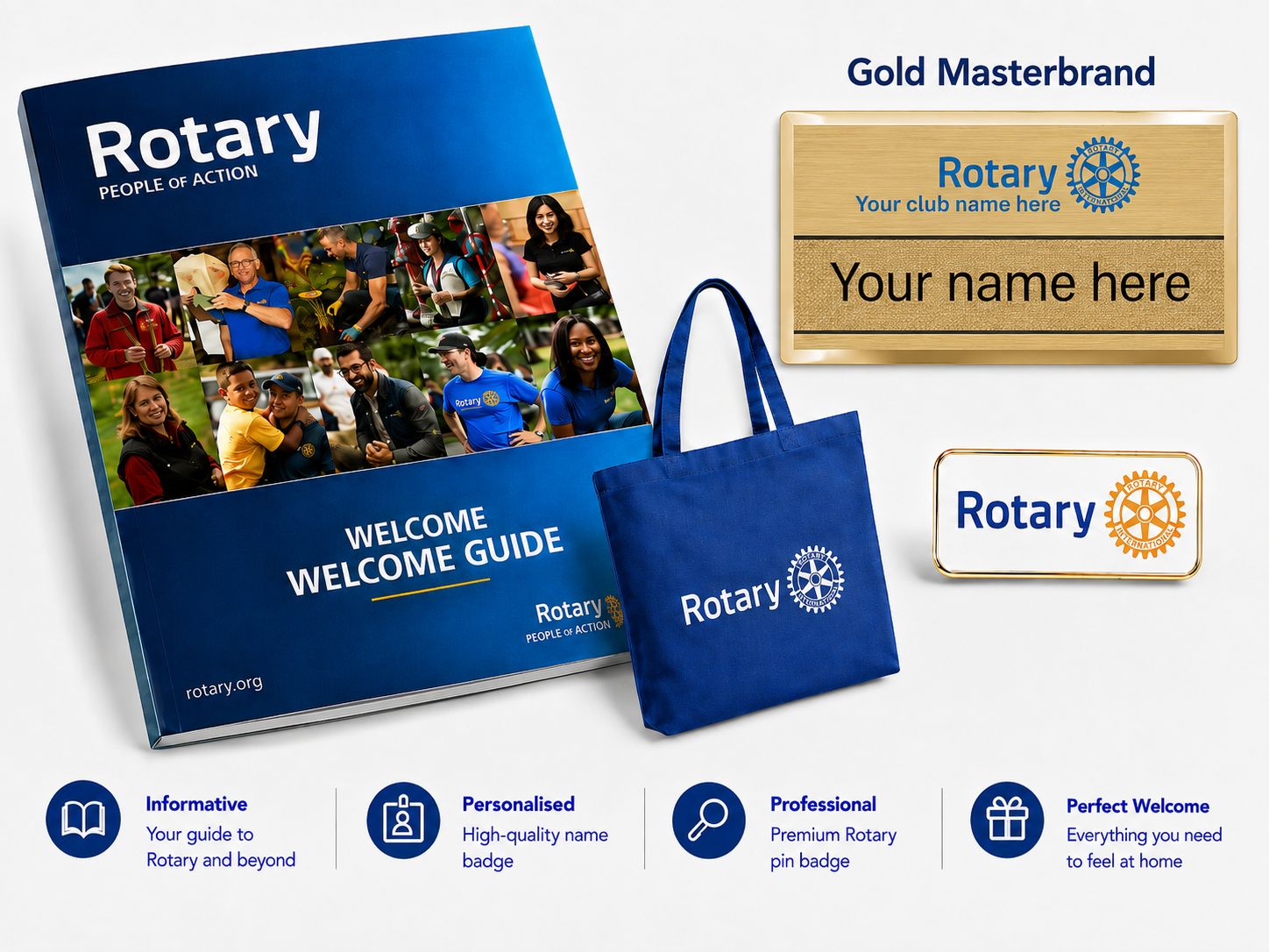 2N2 - Medium Pack - New Member Pack with Gold Masterbrand Name Badge 2N2 - Medium Pack - New Member Pack with Gold Masterbrand Name Badge