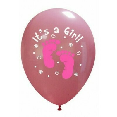 Μπαλόνια it's a girl 12"