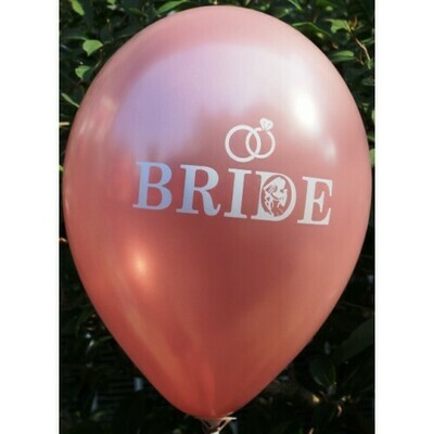 Μπαλόνι Bride σε διαφορα χρώματα