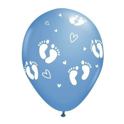 Μπαλόνι μπλε με πατουσάκια