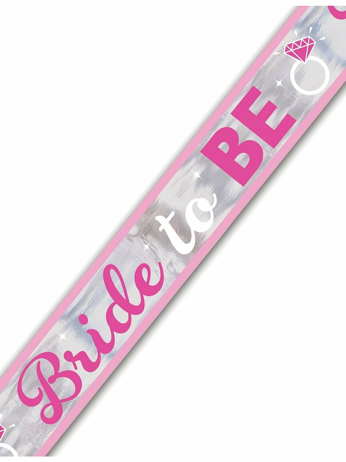 Foil banner bride to be 7,6cm