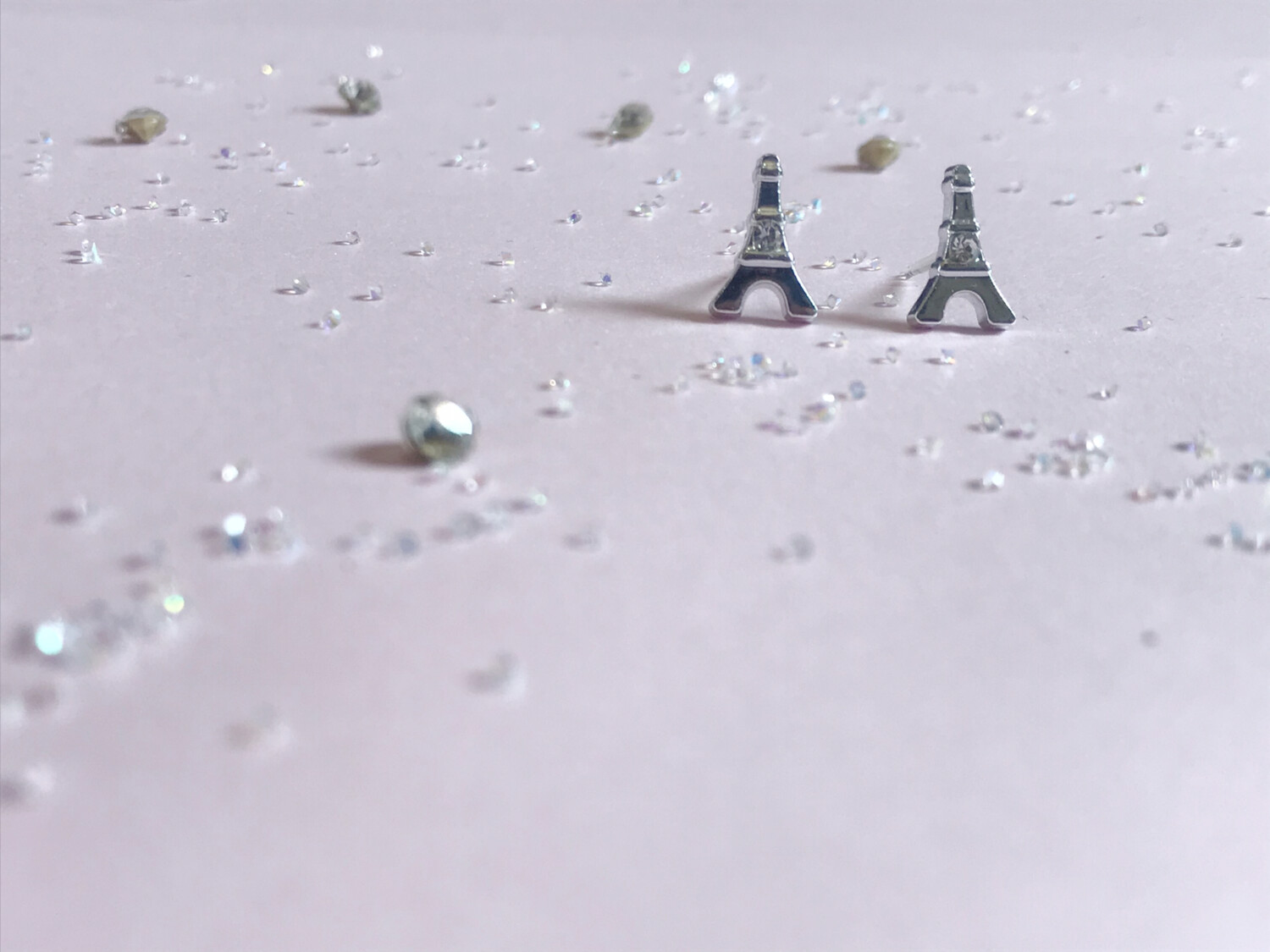 Πλαστικά σκουλαρίκια πύργος του Eiffel