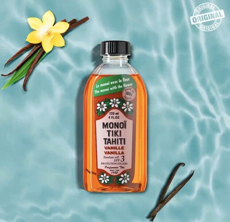 Monoi Tiki Vanilla spf 3 120ml