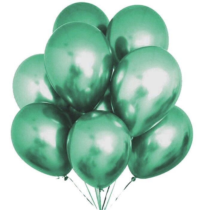 Μπαλόνια Chrome 12'' Extra Metallic Πράσινο 1τμχ